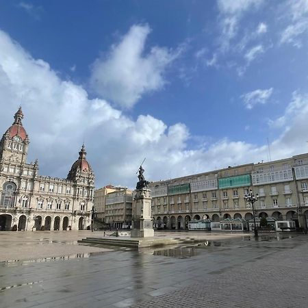 La Casa De Maria Pita Apartment A Coruna Bagian luar foto